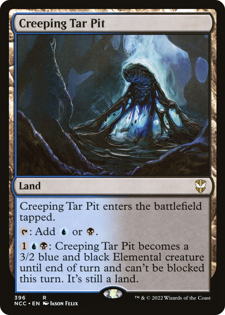 Image of Creeping Tar Pit (NCC-396) - New Capenna Commander