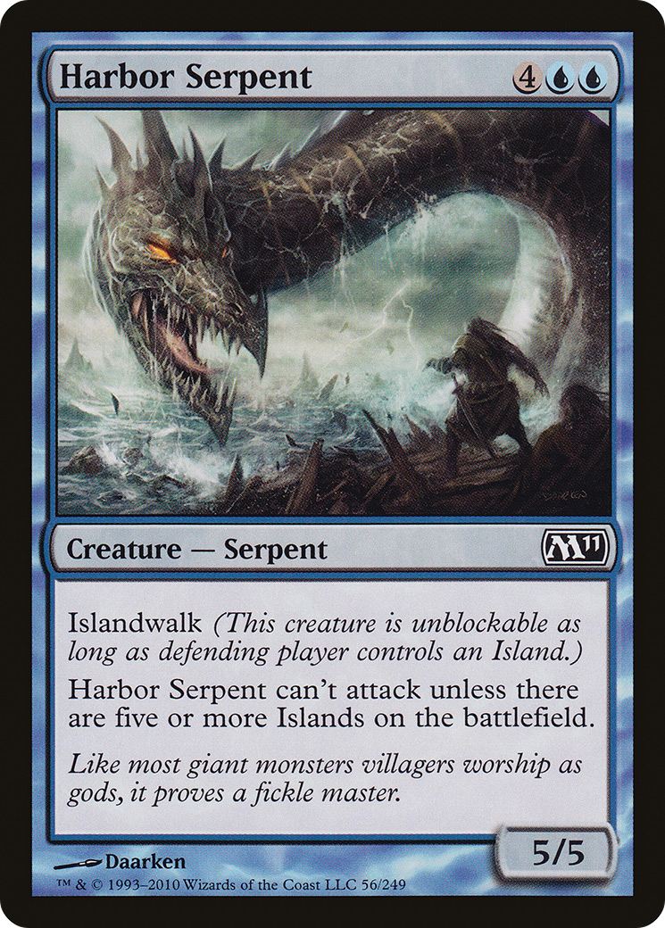 Image of Harbor Serpent (M11-056) - Magic 2011