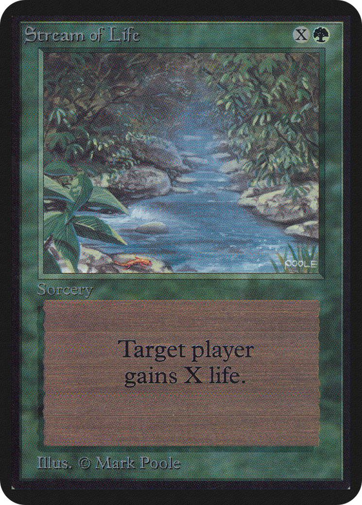 Image of Stream of Life (LEA-) - Limited Edition Alpha