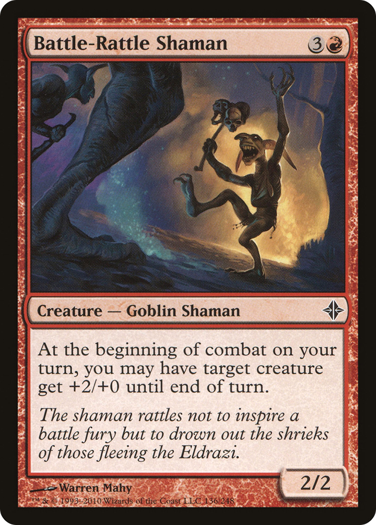 Image of Battle-Rattle Shaman (ROE-136) - Rise of the Eldrazi