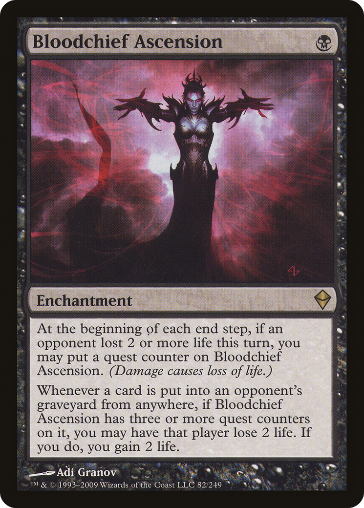 Image of Bloodchief Ascension (ZEN-082) - Zendikar