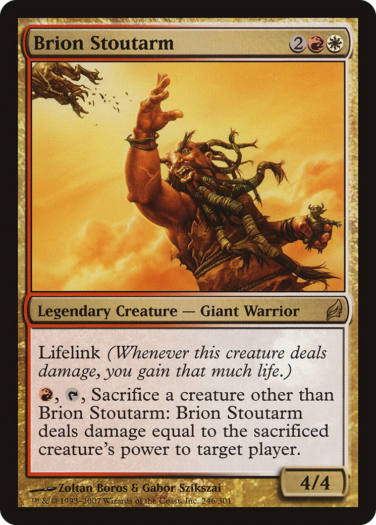 Image of Brion Stoutarm (LRW-246) - Lorwyn