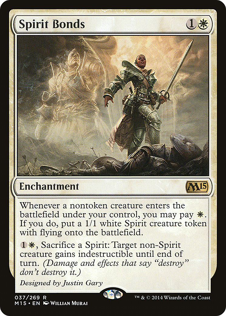 Image of Spirit Bonds (M15-037) - Magic 2015 Foil