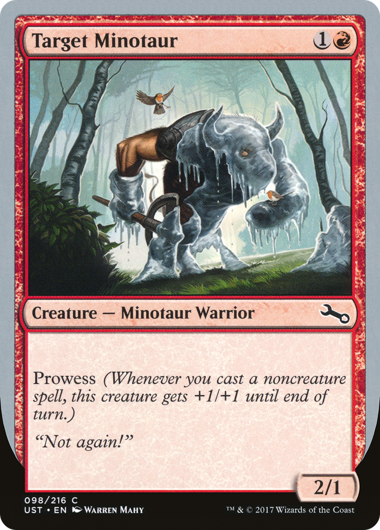 Image of Target Minotaur (A) (UST-98A) - Unstable