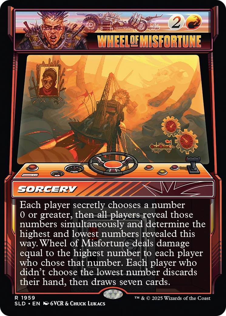 Image of Wheel of Misfortune (SLD-1959) - Secret Lair Drop Foil