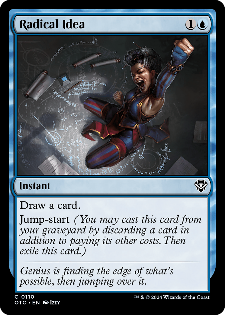 Image of Radical Idea (OTC-110) - Outlaws of Thunder Junction Commander