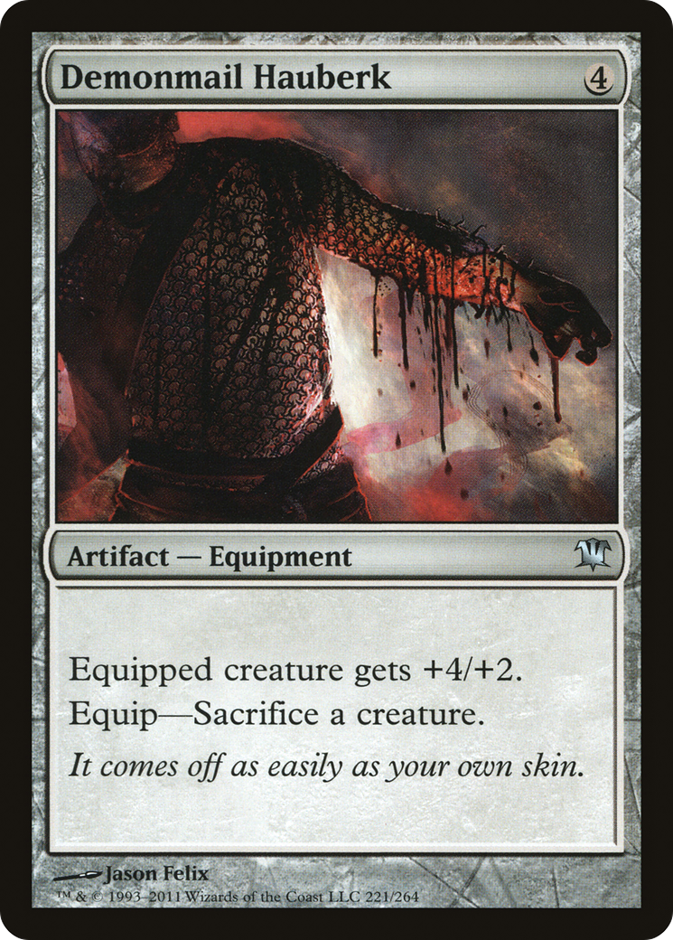 Image of Demonmail Hauberk (ISD-221) - Innistrad