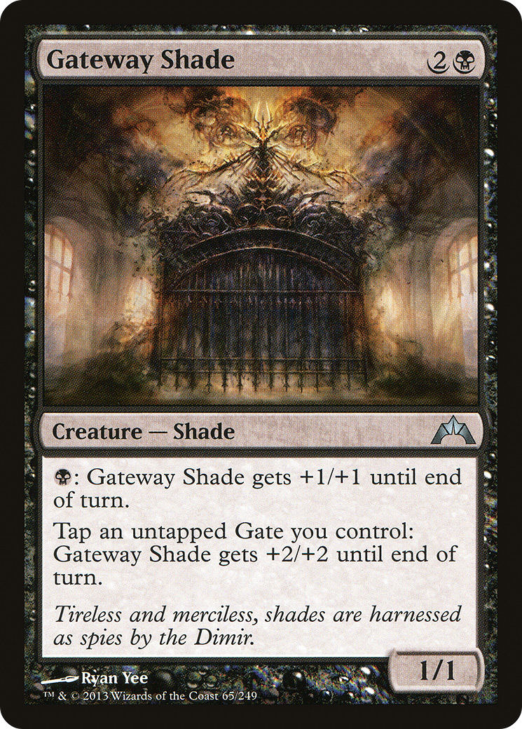Image of Gateway Shade (GTC-065) - Gatecrash Foil