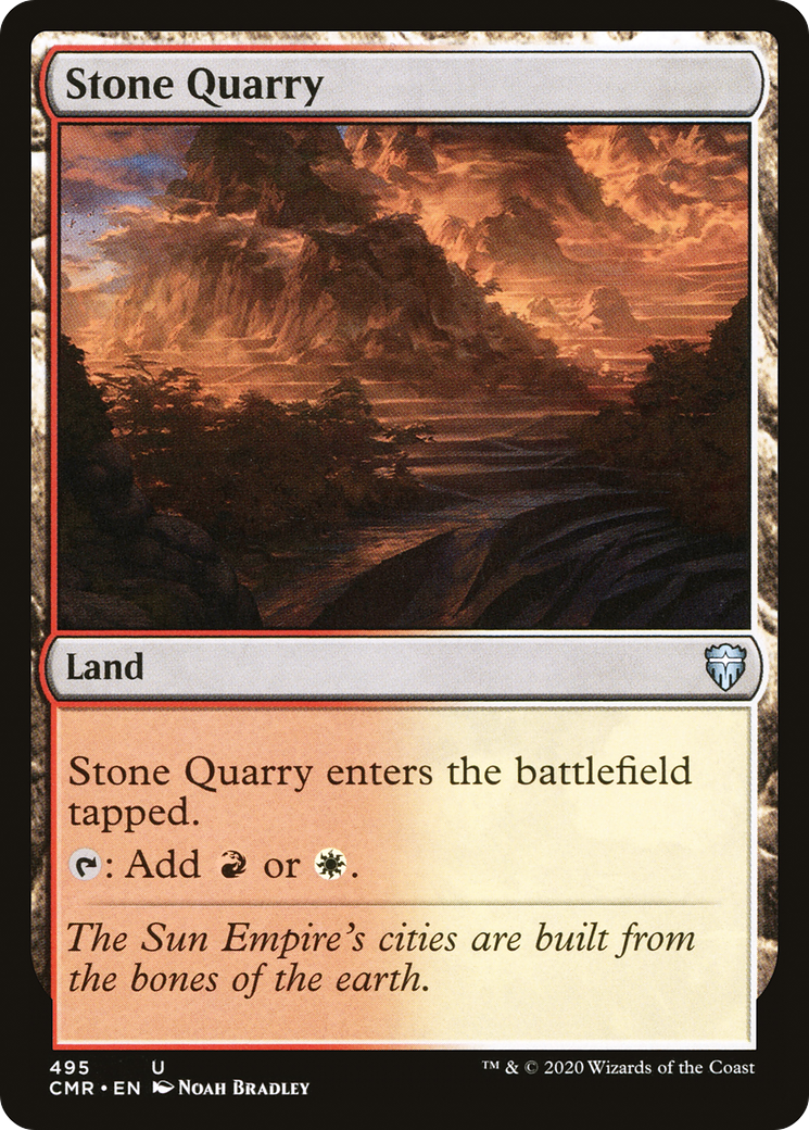 Image of Stone Quarry (CMR-495) - Commander Legends