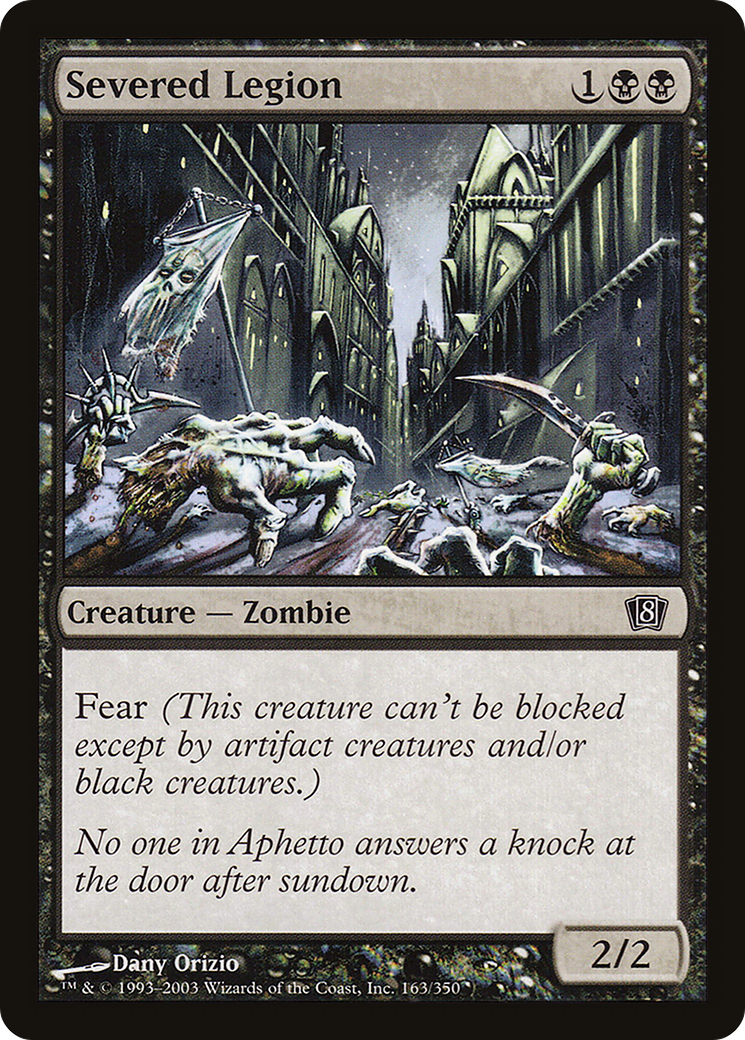 Image of Severed Legion (8ED-163) - 8th Edition Foil