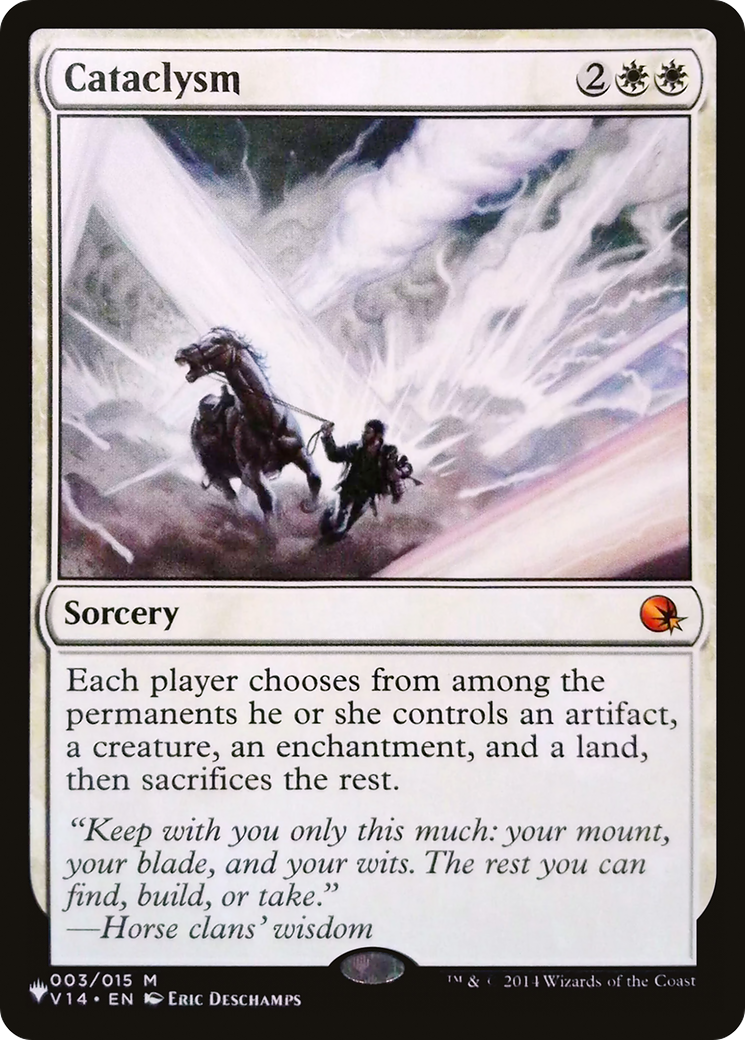 Image of Cataclysm (LIST-V14-3) - The List