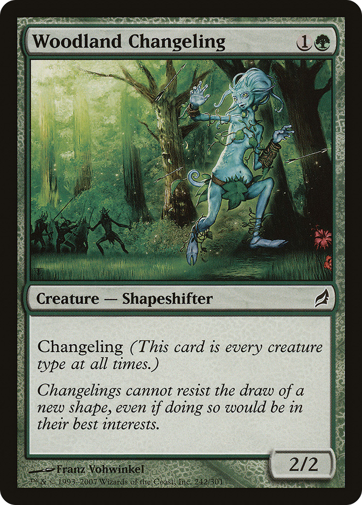 Image of Woodland Changeling (LRW-242) - Lorwyn