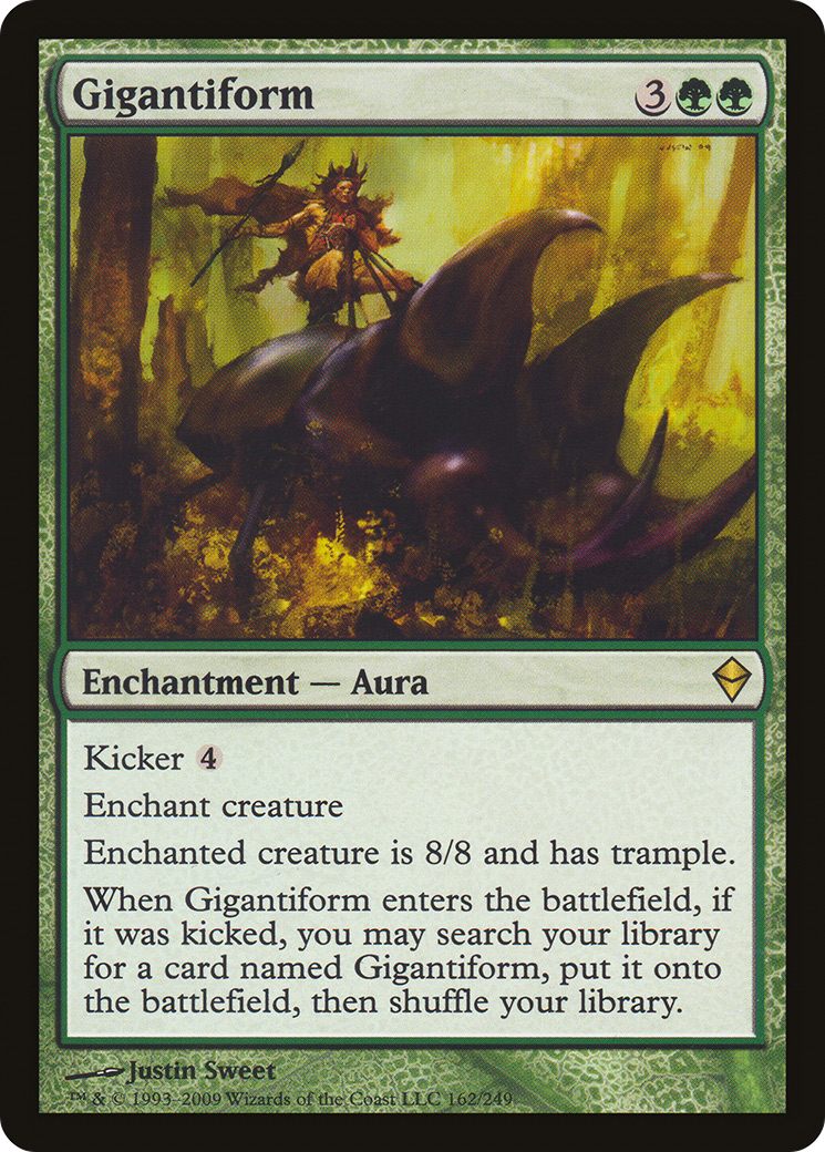Image of Gigantiform (ZEN-162) - Zendikar Foil