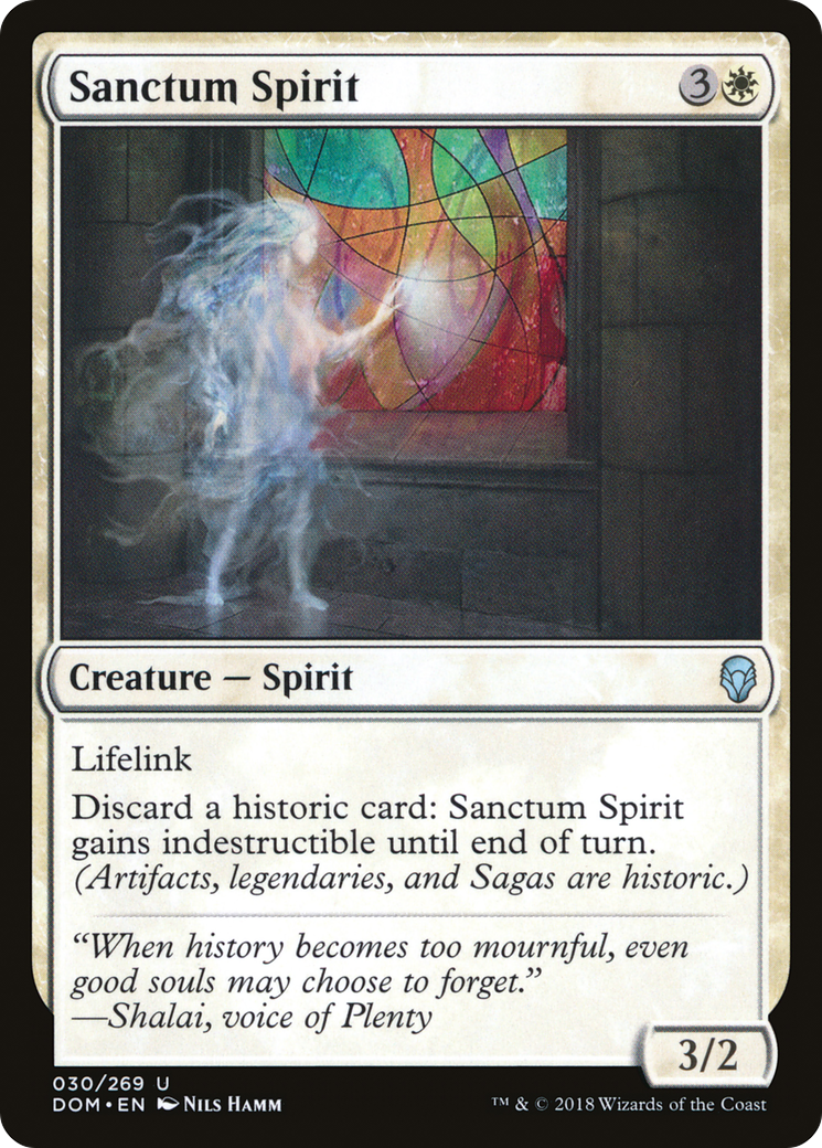Image of Sanctum Spirit (DOM-030) - Dominaria