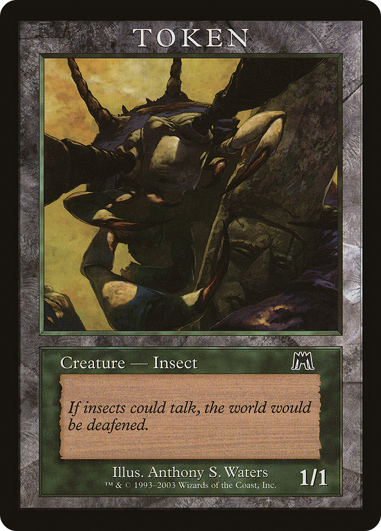 Image of Insect Token (ONS) (MPRP-) - Magic Player Rewards 2003