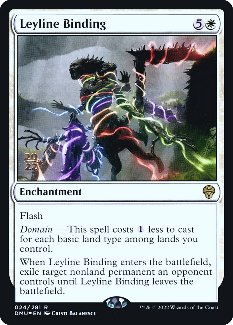 Image of Leyline Binding (PRE-024) - Dominaria United Promos Foil