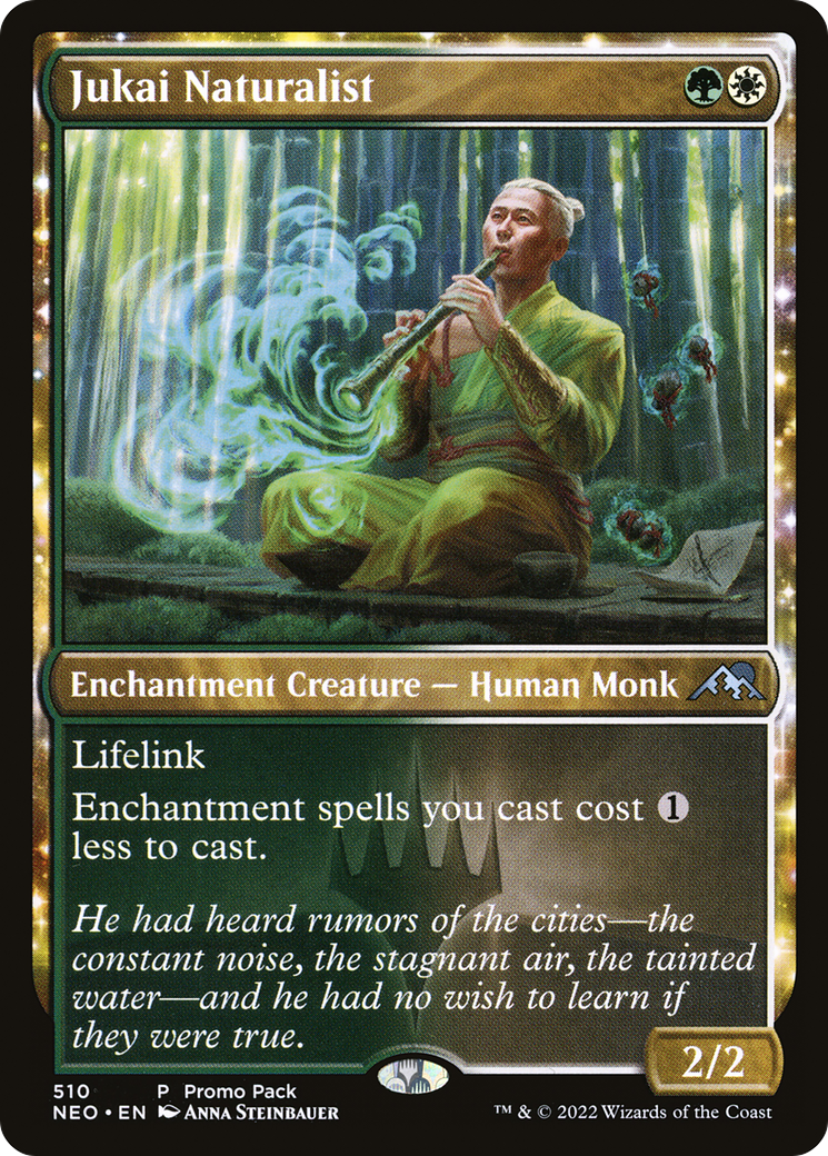 Image of Jukai Naturalist (PPNEO-510) - Kamigawa: Neon Dynasty: (enchantment) Foil