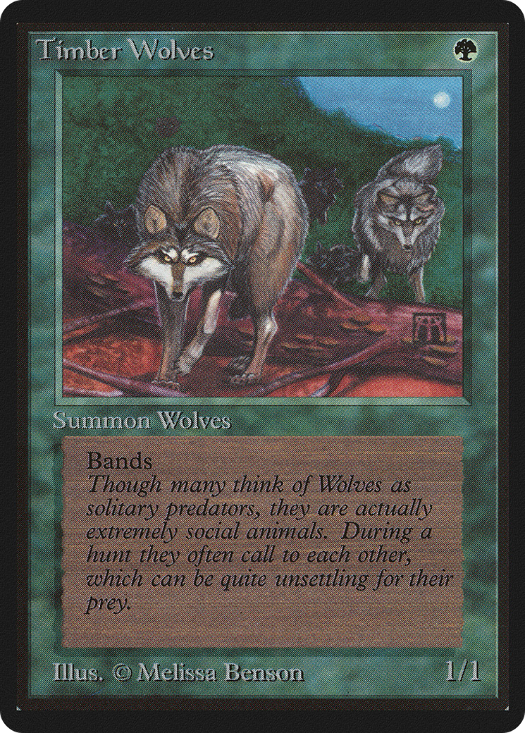 Image of Timber Wolves (LEB-) - Limited Edition Beta
