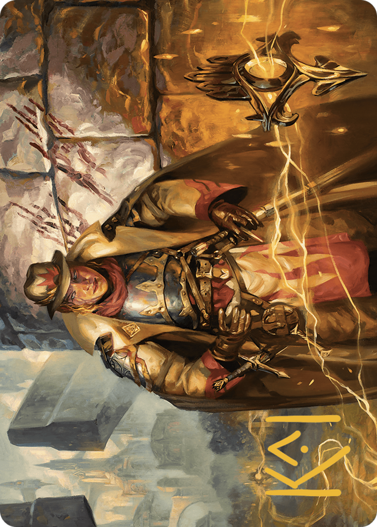 Image of Tenth District Hero // Tenth District Hero (AMKM-004) - Murders at Karlov Manor Art Series (Borderless) Foil