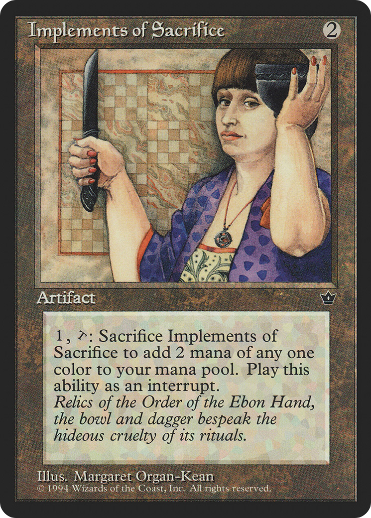 Image of Implements of Sacrifice (FEM-) - Fallen Empires