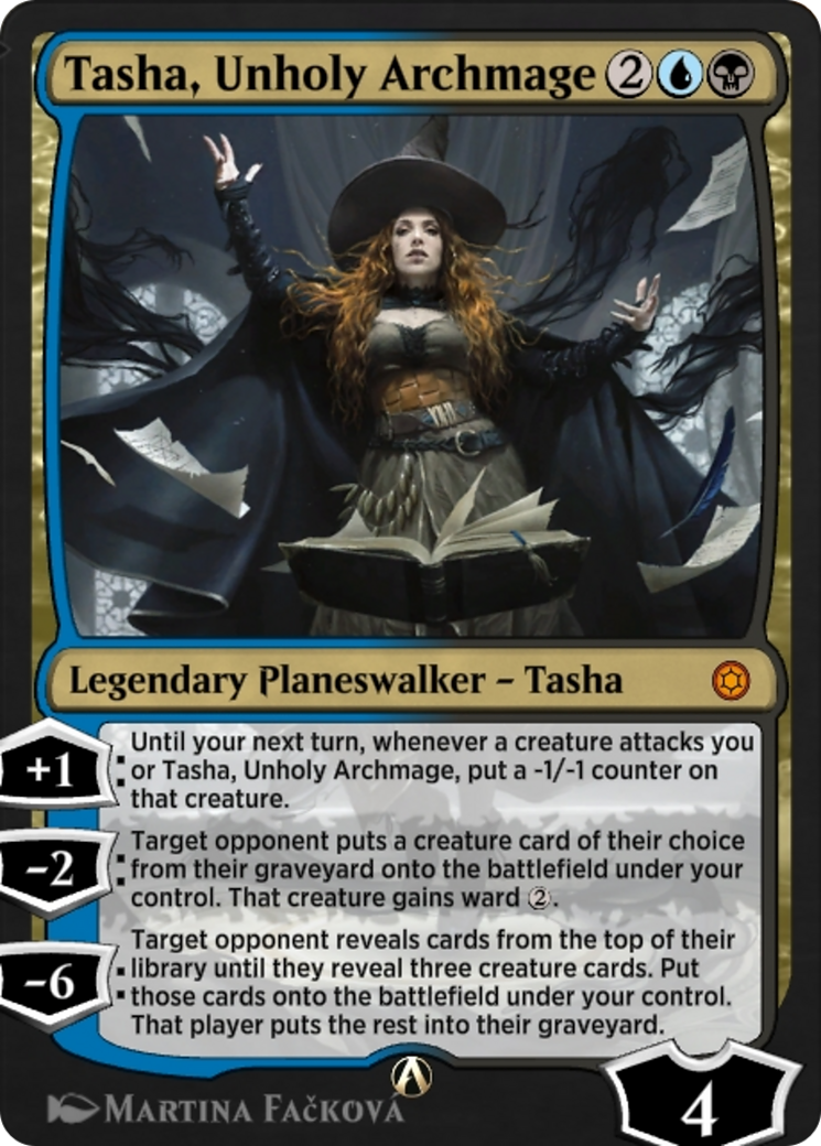 Image of Tasha, Unholy Archmage (HBG-075) - Alchemy Horizons: Baldur's Gate
