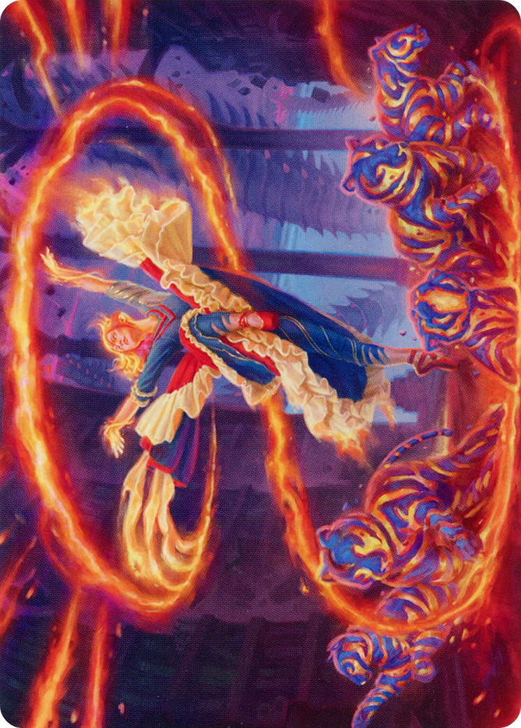 Image of Joyful Stormsculptor // Joyful Stormsculptor (AMOM-049) - March of the Machine Art Series (Borderless) Foil