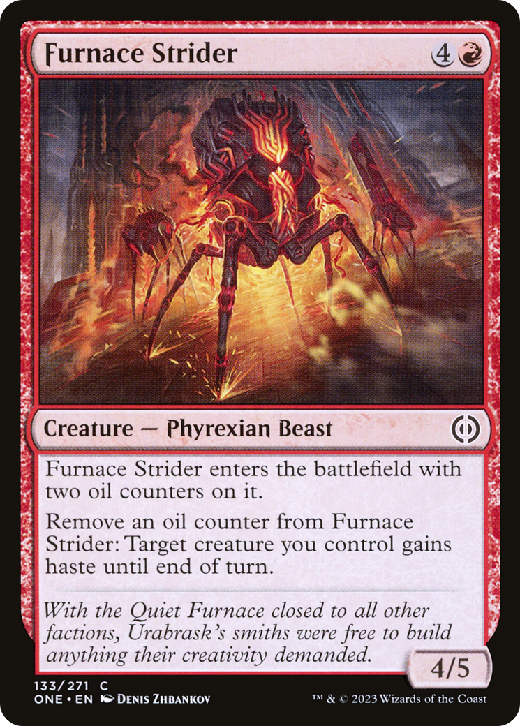Image of Furnace Strider (ONE-133) - Phyrexia: All Will Be One