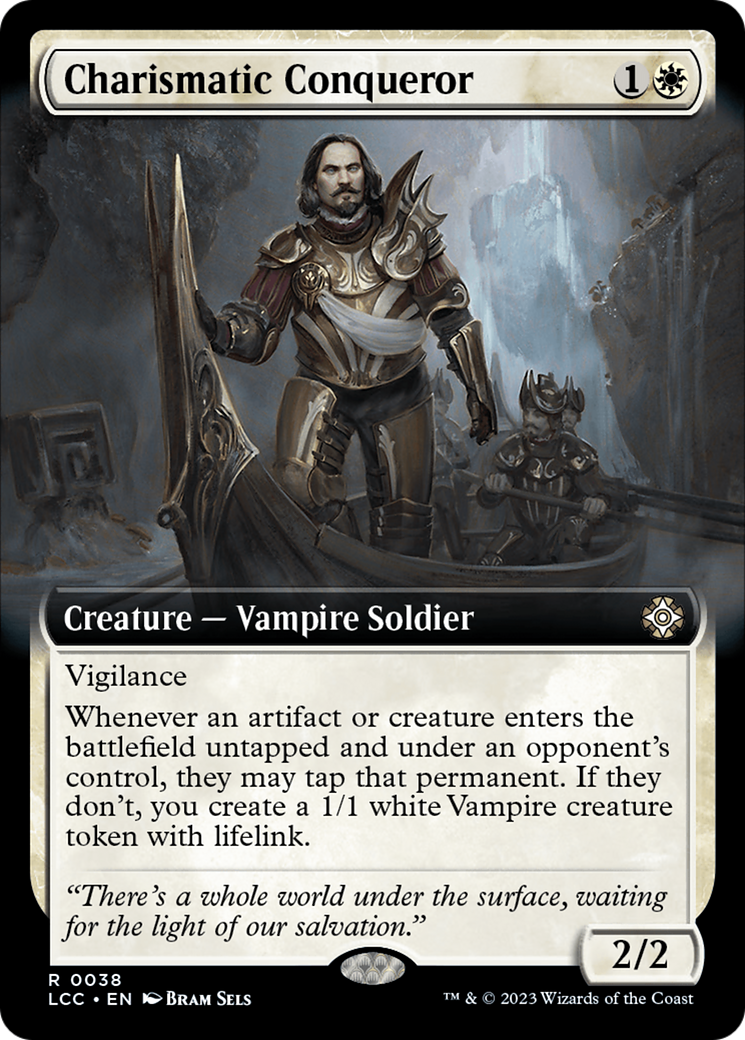Image of Charismatic Conqueror (Extended Art) (LCC-038) - The Lost Caverns of Ixalan Commander: (Extended Art)