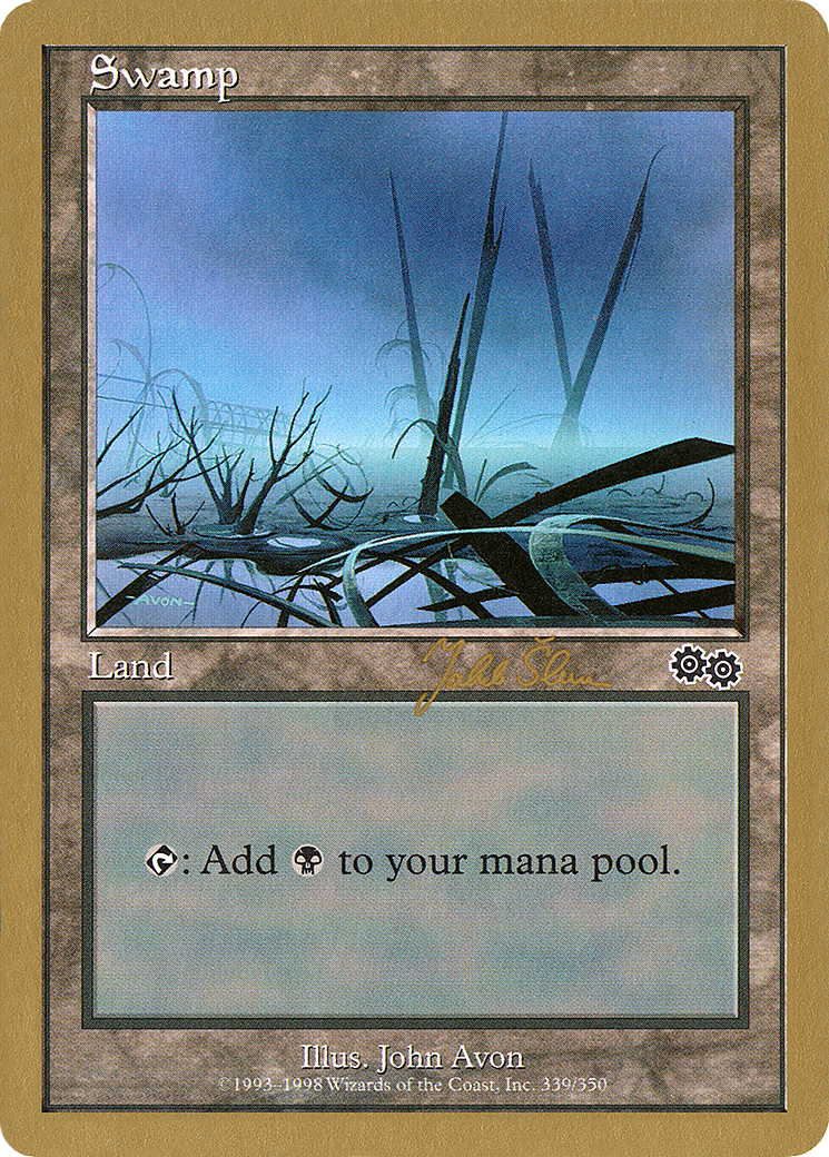 Image of Swamp (339) - 1999 Jakub Slemr (USG) (WCD-) - World Championship Decks 1999
