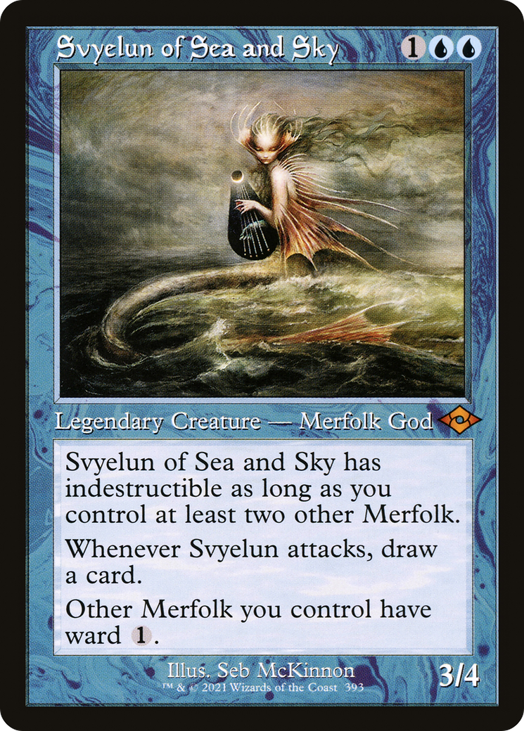 Image of Svyelun of Sea and Sky (Retro Frame) (MH2-393) - Modern Horizons 2 Foil