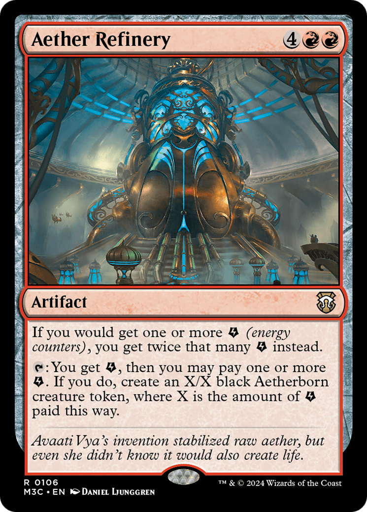 Image of Aether Refinery (M3C-106) - Modern Horizons 3 Commander