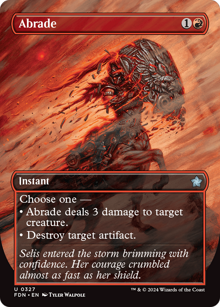 Image of Abrade (Borderless) (FDN-327) - Foundations (Borderless)