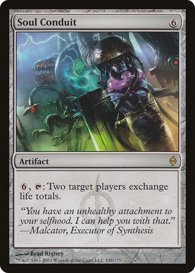 Image of Soul Conduit (NPH-158) - New Phyrexia Foil