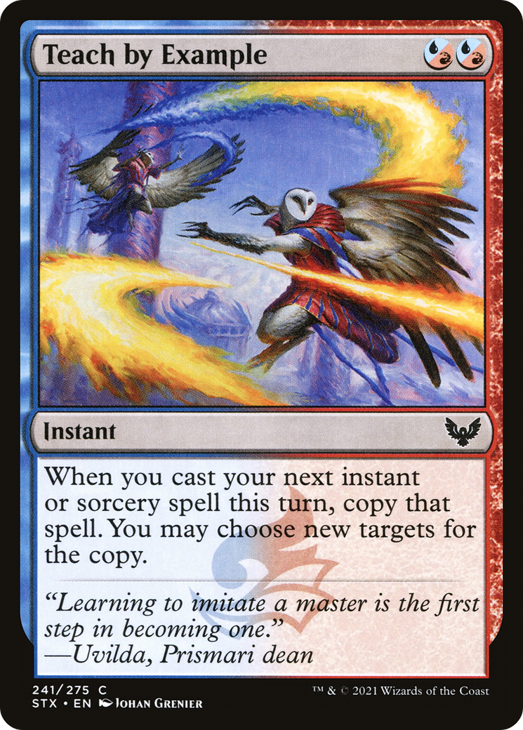 Image of Teach by Example (STX-241) - Strixhaven: School of Mages Foil