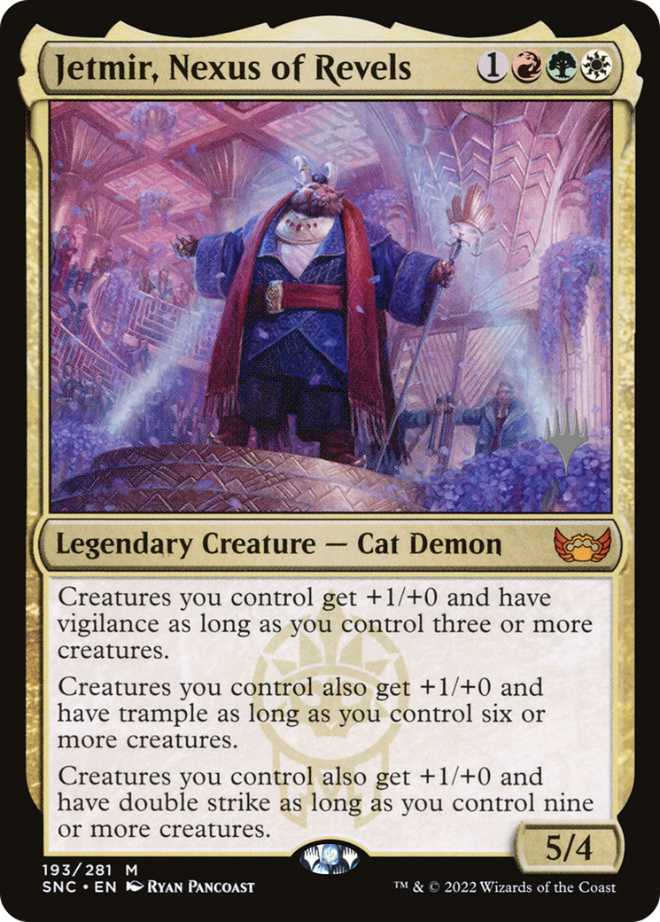 Image of Jetmir, Nexus of Revels (PPSNC-193) - Streets of New Capenna Promos