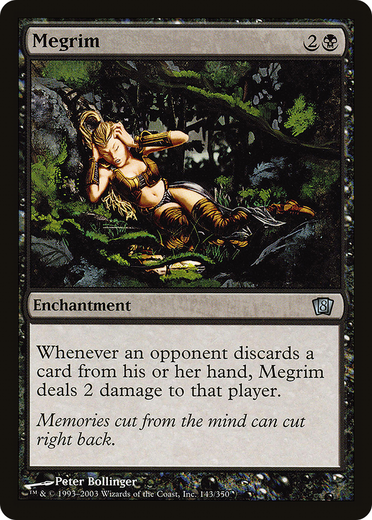 Image of Megrim (8ED-143) - 8th Edition