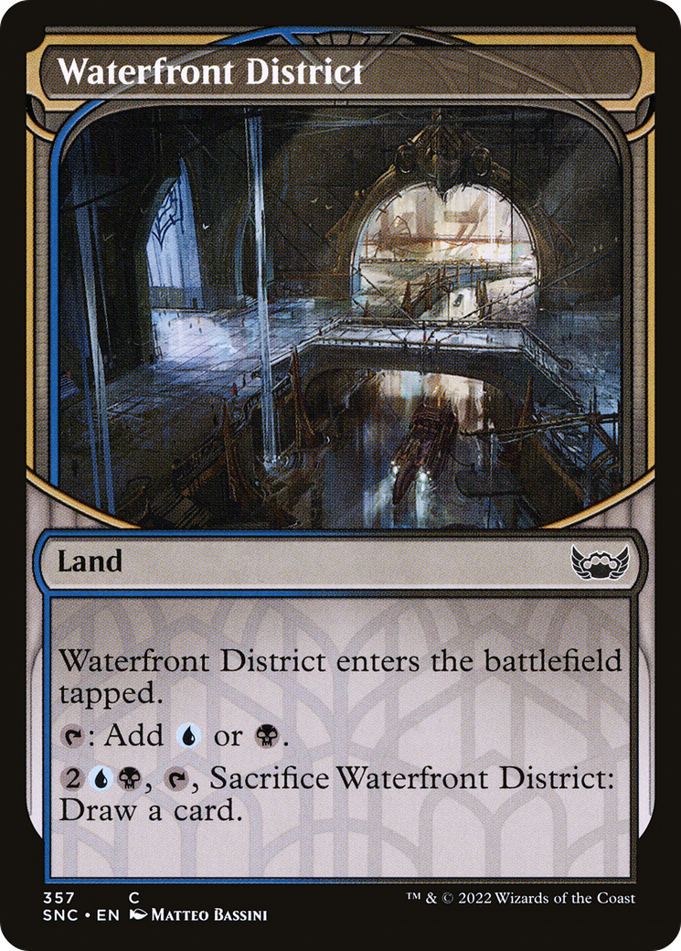 Image of Waterfront District (Showcase) (SNC-357) - Streets of New Capenna: (Showcase)