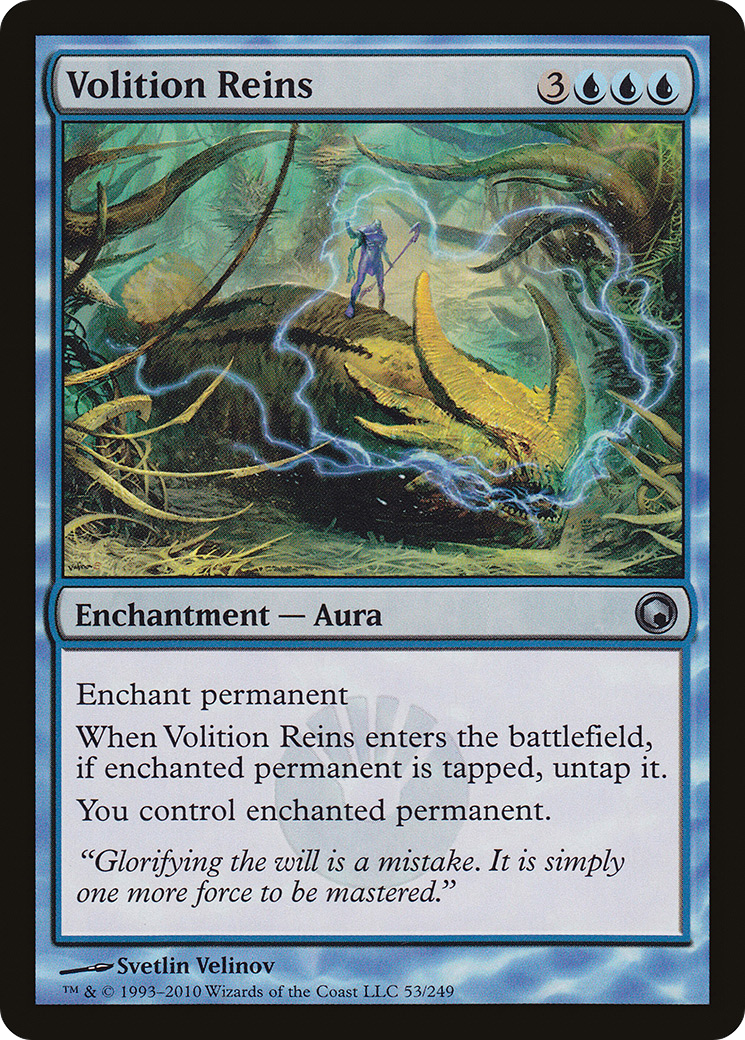 Image of Volition Reins (SOM-053) - Scars of Mirrodin Foil