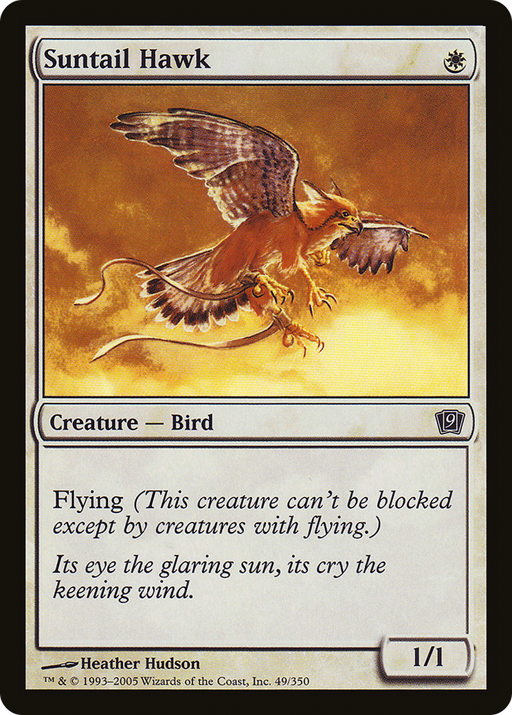 Image of Suntail Hawk (9ED-049) - 9th Edition