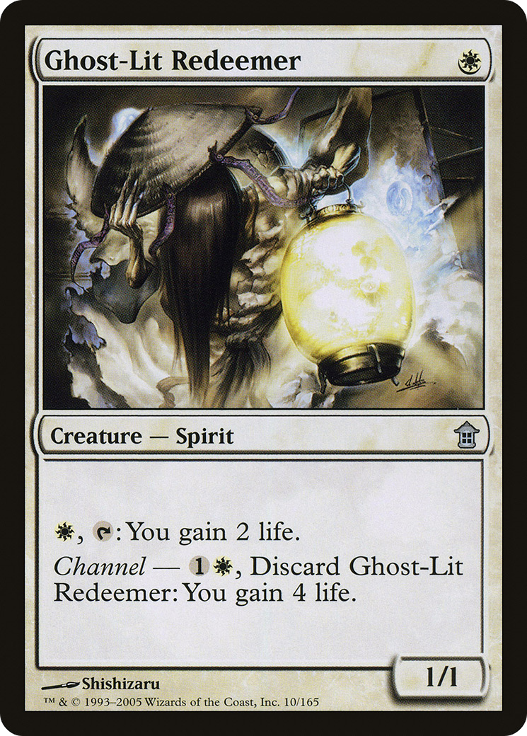Image of Ghost-Lit Redeemer (SOK-010) - Saviors of Kamigawa