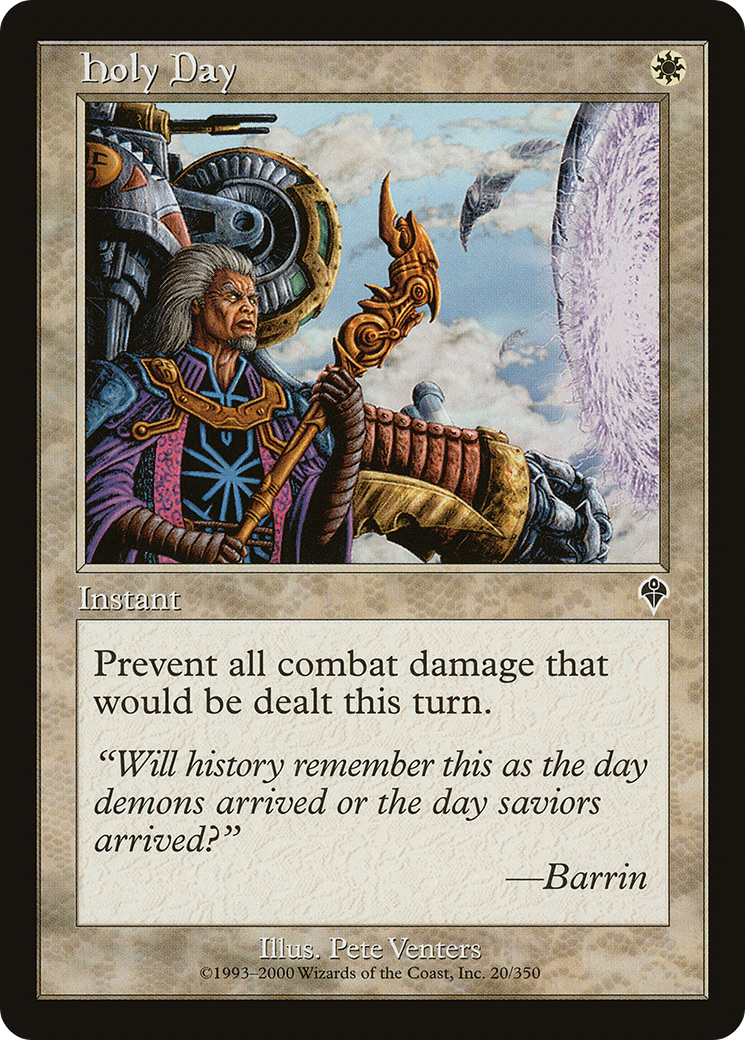 Image of Holy Day (INV-020) - Invasion Foil
