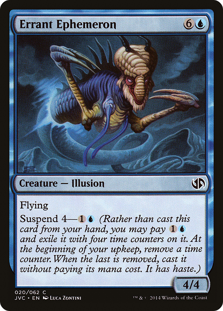 Image of Errant Ephemeron (DD3-020) - Duel Decks Anthology: Jace vs. Chandra