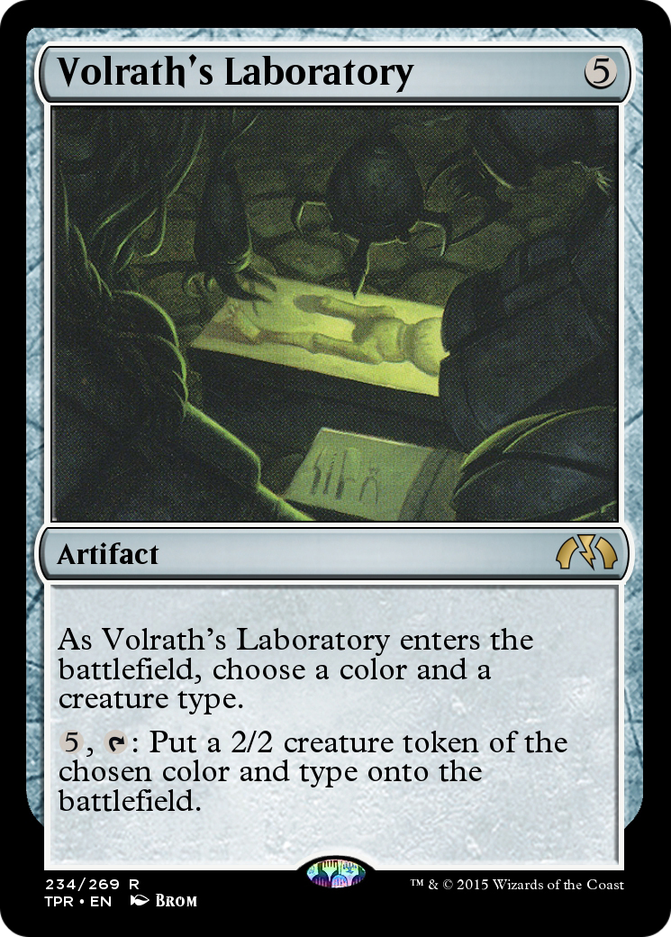 Image of Volrath's Laboratory (TPR-234) - Tempest Remastered Foil