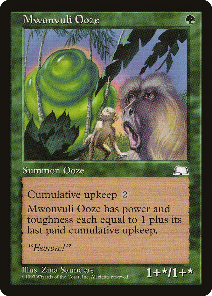 Image of Mwonvuli Ooze (WTH-) - Weatherlight