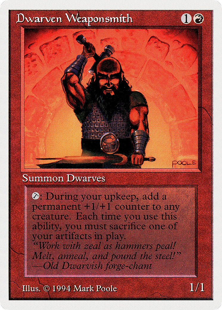 Image of Dwarven Weaponsmith (SUM-145) - Summer Magic / Edgar