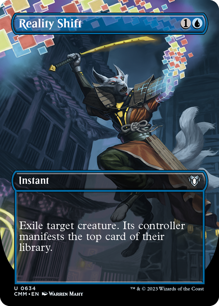 Image of Reality Shift (Borderless) (CMM-634) - Commander Masters (Borderless)