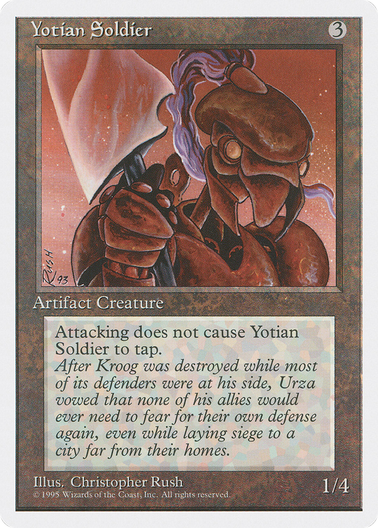 Image of Yotian Soldier (4ED-) - Fourth Edition