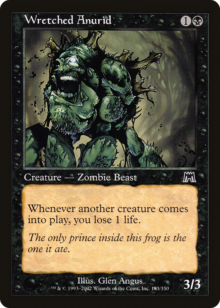Image of Wretched Anurid (ONS-183) - Onslaught Foil