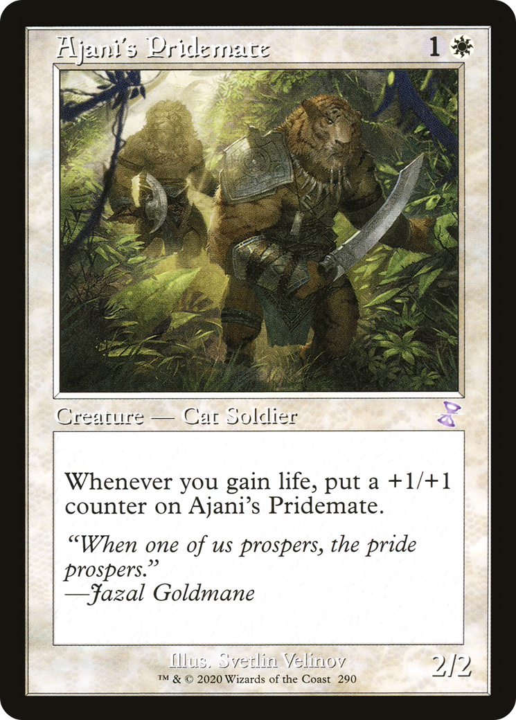 Image of Ajani's Pridemate (TSR-290) - Time Spiral Remastered Foil