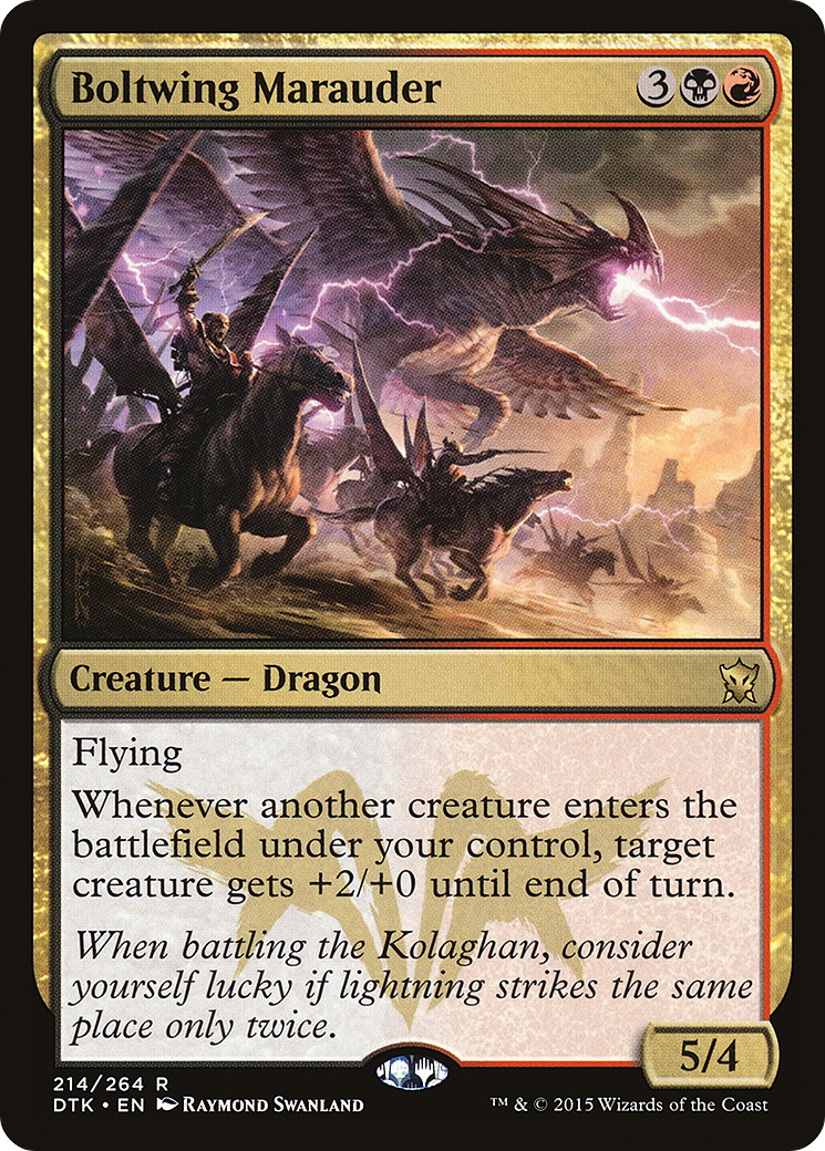 Image of Boltwing Marauder (DTK-214) - Dragons of Tarkir
